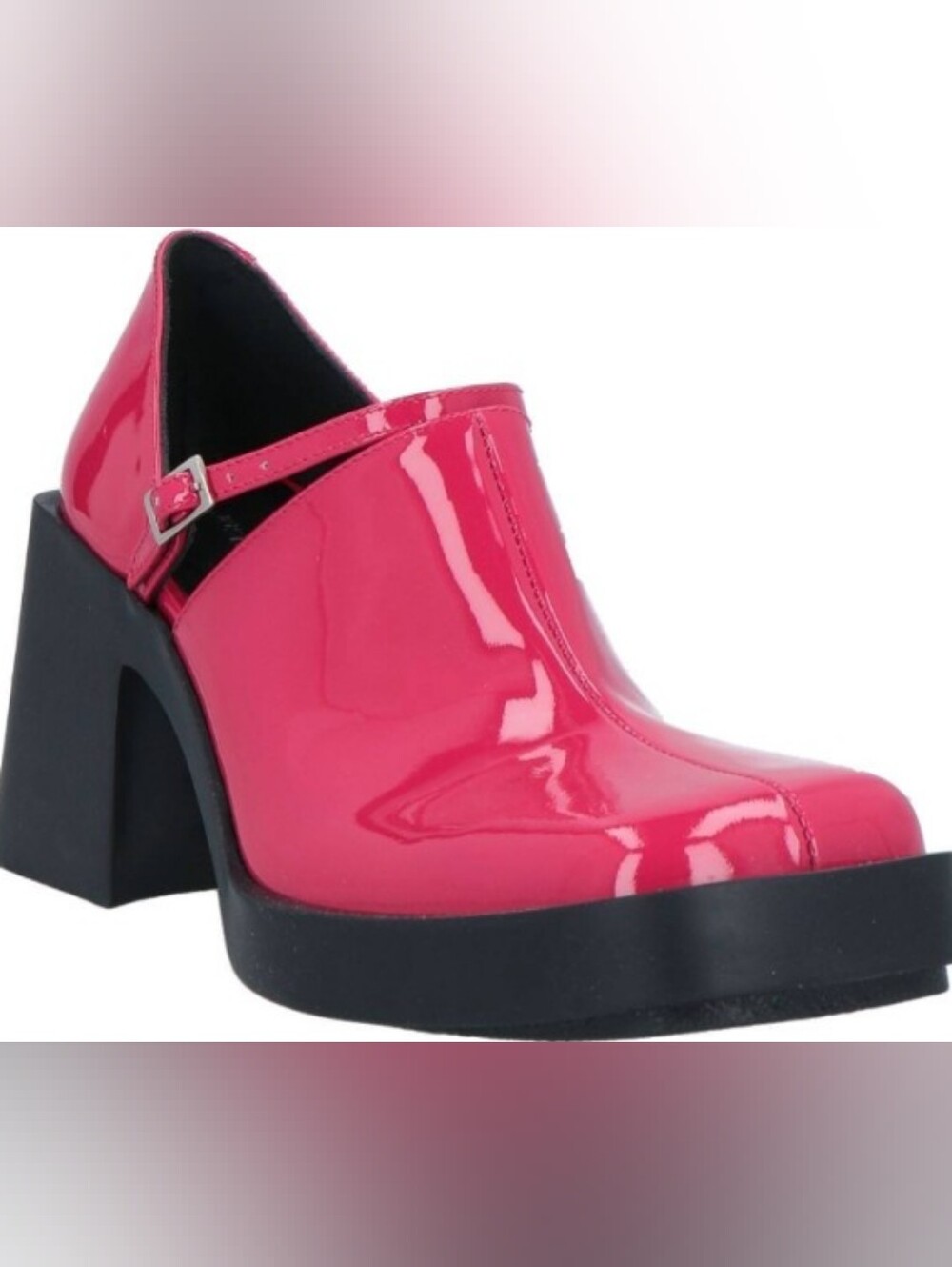 Justine Clenquet Pink Block Heels